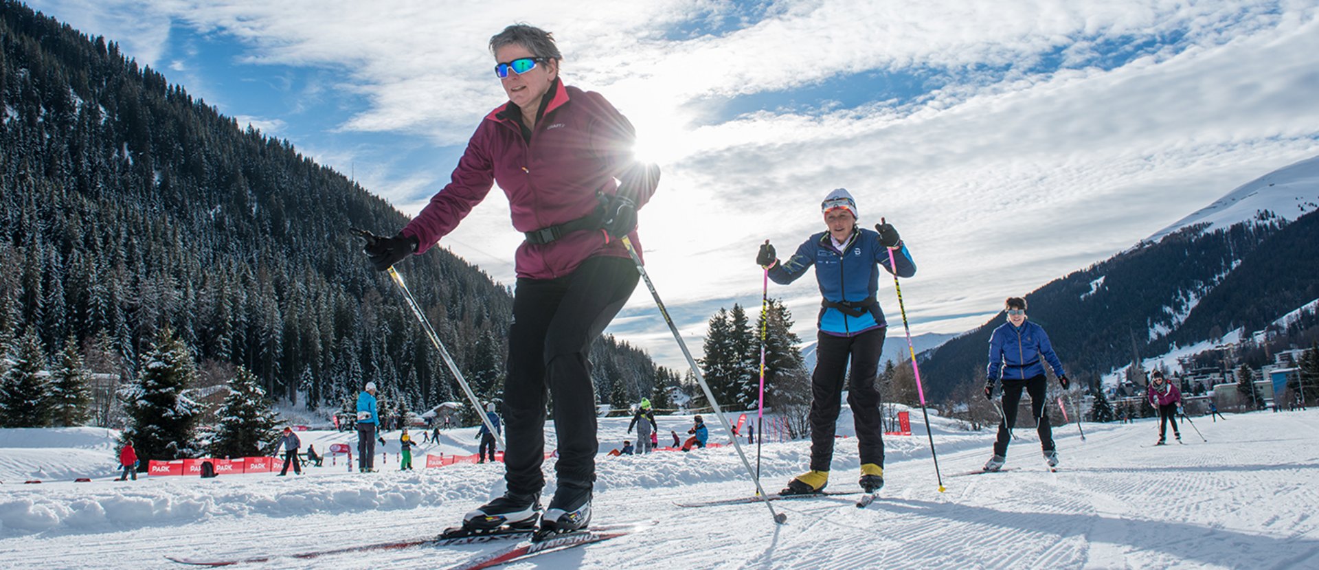 Cross-country skiing events
