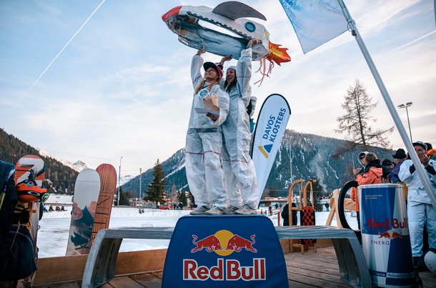 Schlittel-Event Red Bull Sledgends in Davos