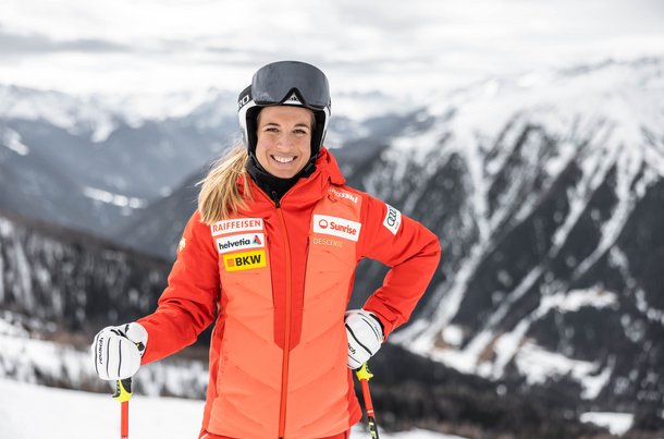 Jasmine Flury, Davos Klosters, Skipiste, Rinerhorn