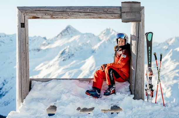 Jasmine Flury, Skifahren, Jakobshorn, 1K Vertical Davos