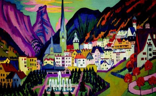 The Kirchner Museum Davos regularly hosts changing exhibitions.