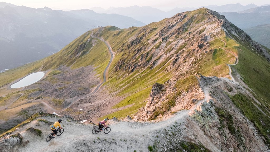 Davos Klosters lockt Mountainbiker mit dem höchsten Anteil an Singletrails in der Schweiz.
