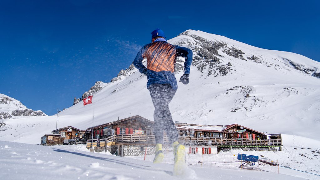 Trailrunning im Winter: Der Berglauf hinauf auf den Strelapass in Davos ist beliebt.