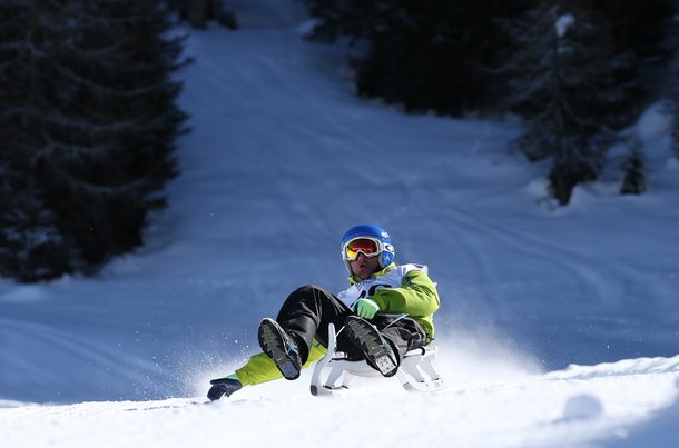 Schlittenrennen in Davos Klosters