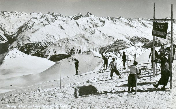 Die Parsenn-Abfahrt in Davos Klosters gilt als eine der längsten Skiabfahrten der Alpen.