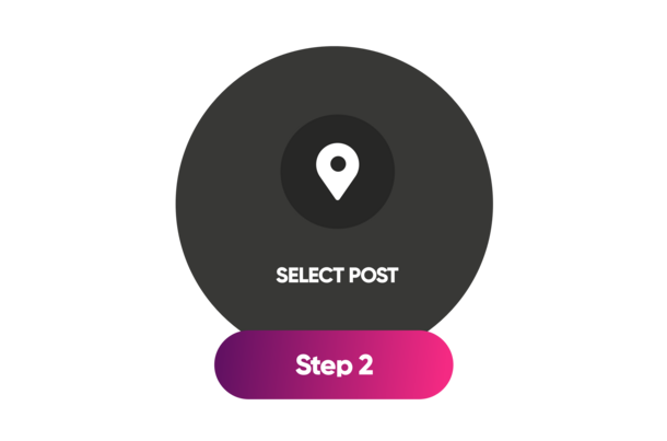 Web app Wildmännli trail Klosters: How to pick and choose a post.