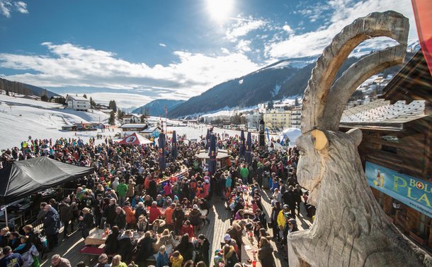 Après-ski in Davos Klosters is cult.