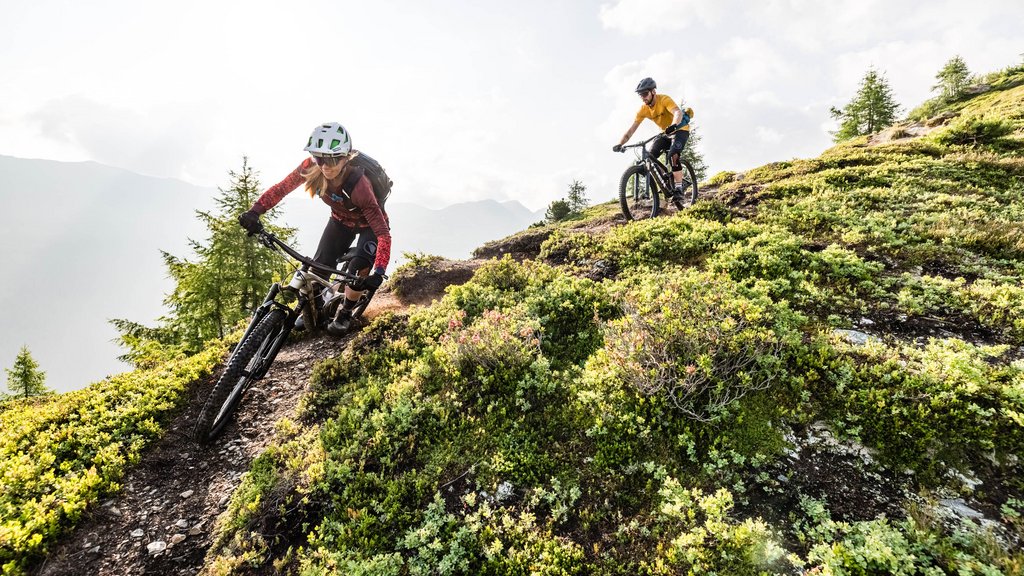 The Alps Epic Trail Davos is a popular bike route and is considered the longest single track in Switzerland.