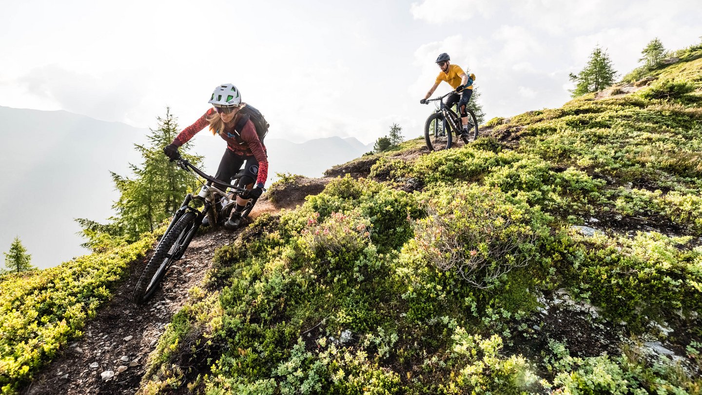 The Alps Epic Trail Davos is a popular bike route and is considered the longest single track in Switzerland.