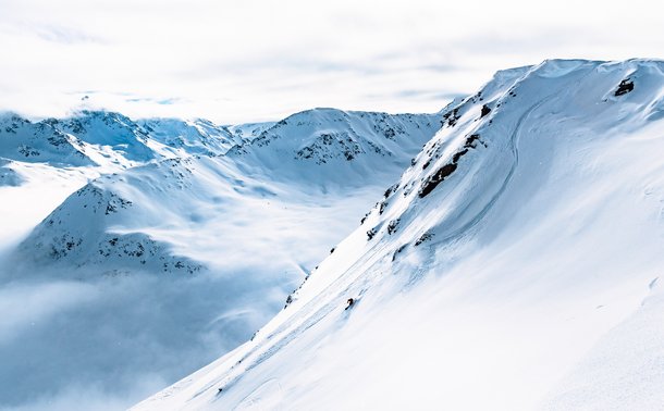 Davos Klosters has six ski areas for freeriding.