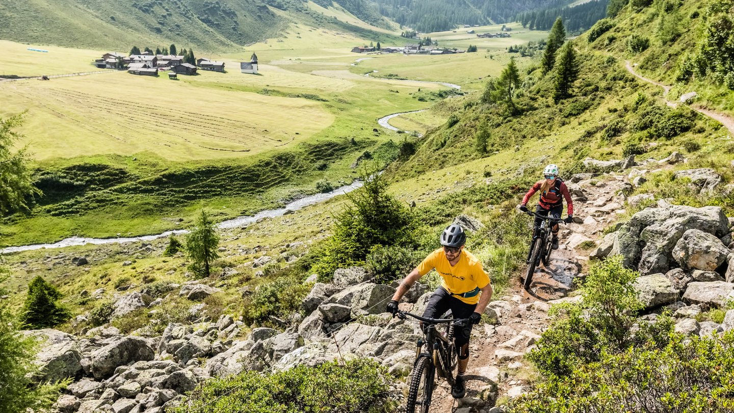 Der Alps Epic Trail Davos gilt als der längste Singeltrail der Schweiz für Mountainbiker.